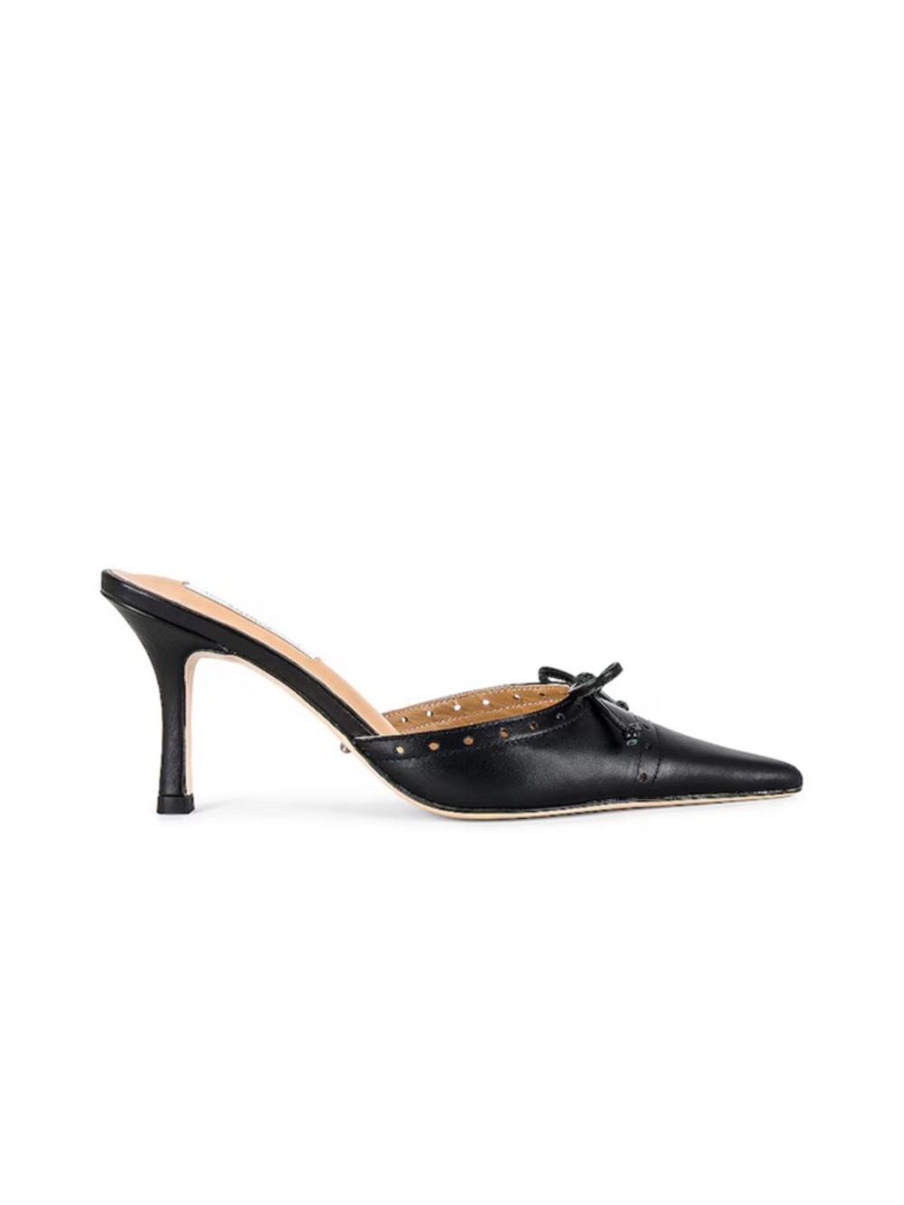 Tony Bianco Scooter Heel in Black Como
